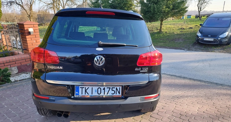 Volkswagen Tiguan cena 59999 przebieg: 180000, rok produkcji 2013 z Myślibórz małe 742